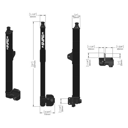 Lockey Lockey: SUMO Magnetic, self-latching gate safety system
Top-pull design LK-PGL-50